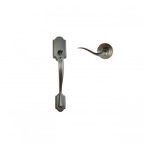 Kwikset 815ANTNLRH Right Hand Passage Arlington Handleset with Interior Right Hand Tustin Trim, No Deadbolt