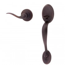 Kwikset 815CETNLRH Right Hand Passage Chelsea Handleset with Interior Right Hand Tustin Trim, No Deadbolt