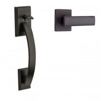 Kwikset 815TVHVDL Passage Tavaris Handleset with Interior Vedani Trim, No Deadbolt