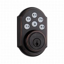 Kwikset 909-S Smartcode Touchpad Electronic Deadbolt SmartKey