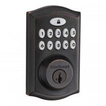 Kwikset 913-S Traditional Smartcode Touchpad Electronic Deadbolt SmartKey
