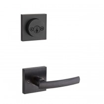 Kwikset 967SYLSQT-S Sydney Square Interior Double Cylinder Handleset Trim SmartKey