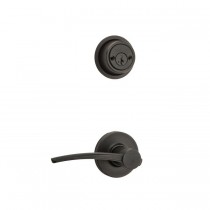 Kwikset 976KTLLH-S Left Hand Katara Interior Double Cylinder Handleset Trim SmartKey
