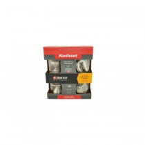 Kwikset 991CN-S-BBB Combo Cameron Entry and Single Cylinder Deadbolt in Brown Box