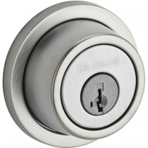 Kwikset 994RDT Contemporary Round Double Cylinder Deadbolt SmartKey