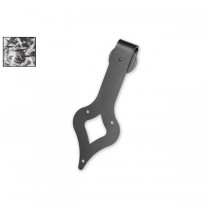 Leatherneck 0115-3070 Wide Teardrop 411 Hanger for Flat Track Machine Polished