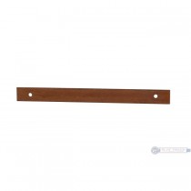 Leatherneck 0115-6111SP 8ft 142 Flat Track without Spacers and with Spliced Holes Weathered Rust