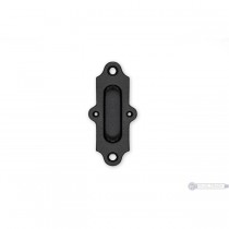 Leatherneck 0117-0099 Flush Door Pull Handle for Flat Track - Black