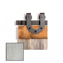 Leatherneck 0119-4094 Horseshoe 403-Q Hanger with Quiet Wheel for Flat Track Mill Stainless Steel
