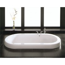 Neptune Zen group ZEN 3672 Drop-in Oval Bathtub