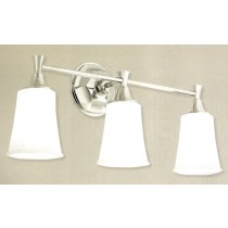 Norwell Iris Triple Sconce w/Matte Opal Glass - 9703