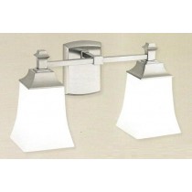 Norwell Sapphire Double Sconce w/Shiny Opal Glass - 9712