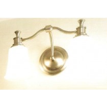 Norwell Sienna Double Sconce w/Frosted Glass - 9722