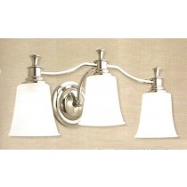 Norwell Sienna Triple Sconce w/Frosted Glass - 9723