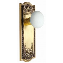Nostalgic Meadows Plate w/Porcelain Privacy Knob