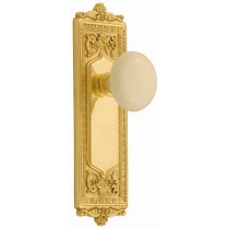 Nostalgic Egg & Dart Plate w/Porcelain Dummy