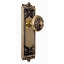 Nostalgic Egg & Dart Plate and Privacy Knob
