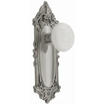 Nostalgic Victorian Plate /Porcelain Passage Knob