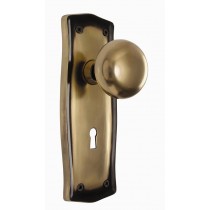 Nostalgic Prairie Plate w/New York Privacy Knob