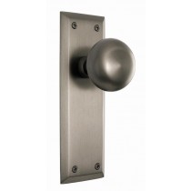 Nostalgic New York Plate w/New York Passage Knob