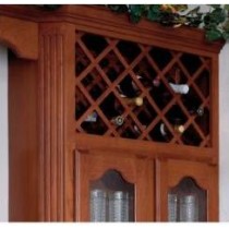 24 x 43" Wine Rack Lattice Panel