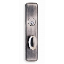 Omnia 11860AC Mortise Lockset w/Oval Knob