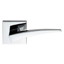 Omnia 227S Solid Brass Leverset Square Privacy