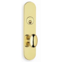 Omnia 3432AC Mortise Lockset w/Oval Knob