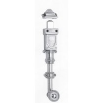 Omnia Ornate 10-5/8" Slide Bolt - 4100/D