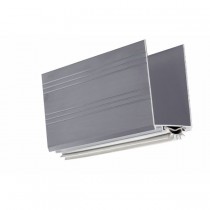 Pemko 221AV 84" Door Shoe with Vinyl Mill Aluminum