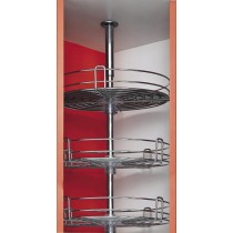 Reval 18" Spiral Round Susan - 3 Trays