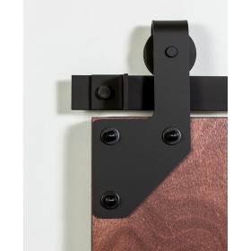 Leatherneck 0120-0023L Left Hand Cornered 417 Hanger for Flat Track - Flat Black