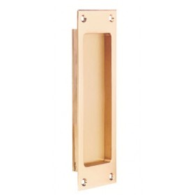 Accurate S2002 7" Square Style Pocket Door Flush Pull