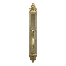 Brass Accents Apollo Pull w/Plate 25 1/2" - A04-P5241