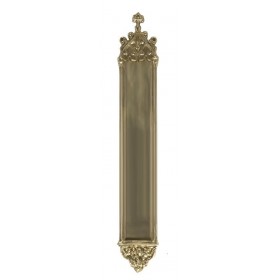 Brass Accents Gothic Push Plate 24" - A04-P5640