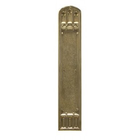 Brass Accents Oxford Push Plate 18" - A04-P5840