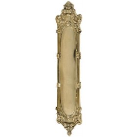 Brass Accents Victorian Push Plate A05-P4450