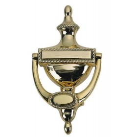 Brass Accents Rope Knocker 8" A06-K0170