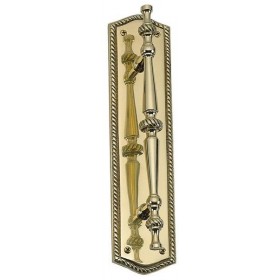 Brass Accents Trafalgar Pull with Plate A06-P0251