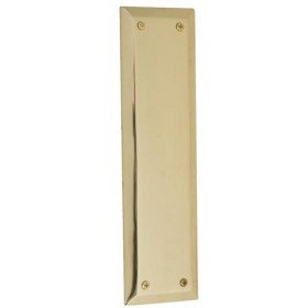 Brass Accents Quaker Push Plate A07-P5400