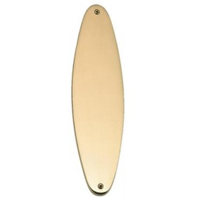 Brass Accents Oval Traditional Push Plate A07-P8390