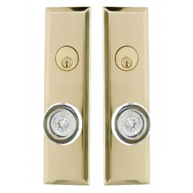 Brass Accents Quaker Handleset D07-K540