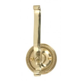Brass Accents Rope Coat & Hat Hook J06-J0180