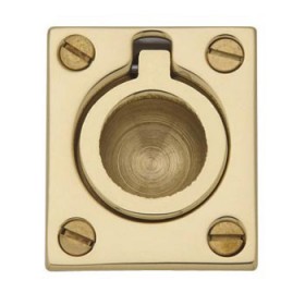 Baldwin Flush Ring Pull 1 1/4" x 1 1/2" - 0392