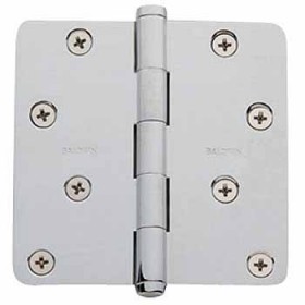 Baldwin 4" Hinge with 1/4" Radius Corners - 1440-1