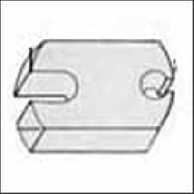 Baldwin Door Stop Riser 1/2" - 4207