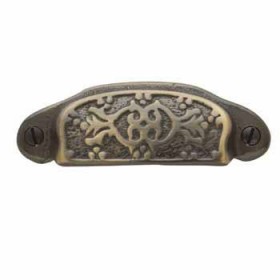 Baldwin Rounded Ornamental Cup Pull - 4467