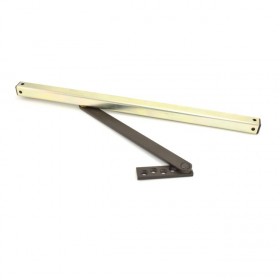 Glynn-Johnson 411H-SP313 Medium Duty Size 1 Hold Open Concealed Overhead Door Holder - Dark Bronze