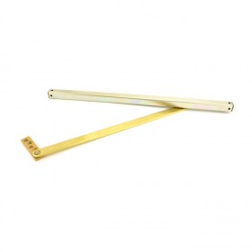 Glynn-Johnson 413H-3 Medium Duty Size 3 Hold Open Concealed Overhead Door Holder - Bright Brass