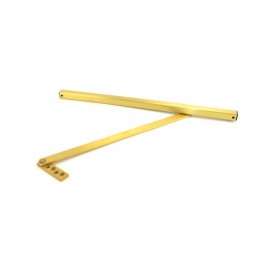 Glynn-Johnson 453S-4 Medium Duty Size 3 Surface Overhead Stop - Satin Brass